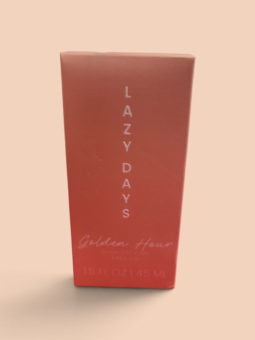 Golden Hour Face Oil Serum - Pink/Coral